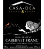 Casa-Dea Estates Winery Reserve Cabernet Franc 2009
